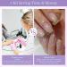 EARLMONI Extra Short Coffin Nail Tips Set - 432 Pieces Full Cover Prepolished Artificial 12 Sizes Soft Gel Nail Tips with Glue Nail File Cuticle Pusher XS Extra Short Coffin Nail Tips - Buy Online on GoSupps.com