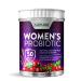 Probiotics for Women 50 Billion CFU 9 Probiotic Strains with Prebiotics Cranberry & D-Mannose Digestive Immune Vaginal & Urinary Health Shelf Stable Delayed Release 30 Veggie Capsules