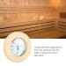 Kuuleeyn 2-in-1 Sauna Hygrothermographer - Wooden Wall-Mounted Thermometer & Hygrometer for Real-Time Monitoring - Buy Online on GoSupps.com