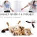 Cobee Cat Feather Propeller Wall Toys - Interactive Replacement Refills for Kittens (Black + Gray) | Fun Chaser Toy & Attachments - Buy Online on GoSupps.com