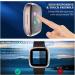 Clear Ultra Thin Fitbit Versa 2 Screen Protector Case 3 Pack - Full Protective Cover for Versa 2 Smartwatch Bands - Scratch Resistant & Shock Absorbing - Maledan Compatible - Buy Online on GoSupps.com
