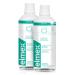 Elmex mouthwash sensitive 2x400 ml - mouth rinsing for extra protection in front of pain -sensitive teeth and tooth neck caries - for daily tooth cleaning without alcohol with mint taste