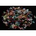 Multicolor Natural Chip Stone Beads - 400 Pieces 5-8mm | Healing Crystal Loose Rocks for DIY Bracelet Jewelry Crafting - Buy Online on GoSupps.com