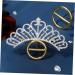 DRESSOOS Crown Side Hair Comb Rhinestone Barrettes for Women Hair Topper Bride Hair Comb Clip Girl Hair Accessories Flower Girl Tiara Rhinestone Hair Clip Wig Rhinestones Alloy Miss Hair up - Buy Online on GoSupps.com