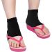 Soft Gel Heel Socks - 4 Pairs for Dry Cracked Skin Care (Black) - Buy Online on GoSupps.com