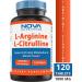 Nova Nutritions L-Arginine L-Citrulline 1000mg - Muscle Relaxation Support - 120 Tablets - Buy Online on GoSupps.com