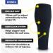 POWERLIX Calf Compression Sleeve (Pair) 20-30mmHg - Large/X-Large - Black | Leg Compression Socks for Men & Women - Ideal for Running, Work, Travel & Sports - Buy Online on GoSupps.com