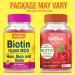 WellYeah High Potency Biotin 10,000 mcg Gummies - Vegan-Friendly for Stronger Hair, Skin & Nails - Gluten-Free Non-GMO - 60 Berry Flavor Gummies - Buy Online on GoSupps.com