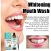 Coconut Mint Mouthwash for Whitening Teeth & Fresh Breath | Gum Care Set + Tongue Scraper | 100 ml - Buy Online on GoSupps.com