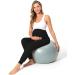 Foucome Maternity Jogger Pants Over Belly Sweatpants - Black, Large | Stretchy Pregnancy Lounge Pants with Pockets - Buy Online on GoSupps.com
