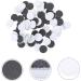 minkissy 1 Frosted Sheet Gel Nail Remover Esmalte De U as En Gel Electric Nail Buffer Manicure Grinding Pad Round Sanding Discs Nail File Electric Pedicure Grinding Accessories Foot 2.5x2.5cm Black - Buy Online on GoSupps.com
