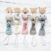 Buy 6-Piece Baby Pacifier Clip Set | Metal & Wood Safe Nuckel Clips for Teething Girls | Stylish Pacifier Chain Accessories - Buy Online on GoSupps.com