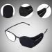 6pcs Reusable Eye Patches for Glasses - Improve Vision for Kids & Adults Non-Woven Fabric for Lazy Eye Amblyopia Strabismus (Black Medium Size - Buy Online on GoSupps.com