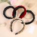 Shop Newofview Vintage Hair Accessories - 4 Piece Wide Headband Set for Women | Black Red Wine Navy Camel - Buy Online on GoSupps.com
