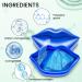 AOAO Lip Mask Overnight Hydrolyzed Collagen & Sodium Hyaluronate Gel Pads for Intensive Moisture Repairing Chapped Lips and Reducing Wrinkles Daily Lip Care for Smoothing 20Pcs (Blue) - Buy Online on GoSupps.com