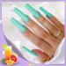 Honey Joy Dip Powder Nail Kit - 4 Colors Neon Bright Green Purple Dipping Powder Set - Salon Quality Manicure at Home - Dip-7pcs-02 - Buy Online on GoSupps.com