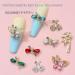 10pcs Elegant Art Alloy 3D Alloy Accessories Eye Catching Colors For Various Styles X1177 - Buy Online on GoSupps.com