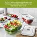 ZWILLING Fresh 3-Pc Glass Food Storage Containers - Meal Prep Assorted Sizes - Buy Online on GoSupps.com