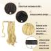 Hair Bun Synthetic Long Curly Ponytail Hair Extensions Wraparound Ponytail 22 Inches Women Hair Accessories Bun Ladies Bun (Color : 30-25 Size : 22inches) 22inches 30-25 - Buy Online on GoSupps.com