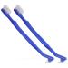 V-Trim Precision Orthodontic Toothbrush x 2 with interdental cleaner at the handle end for braces
