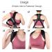 Back Brace Posture Corrector | Lumbar & Shoulder Support for Improved Posture | Unisex Size L (Black) - Enhance Comfort & Alignment - Buy Online on GoSupps.com