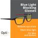 Blue Light Blocking Glasses - Yellow | Anti-Fatigue & Gaming | UV400 Computer & Reading Glasses for Men & Women - Buy Online on GoSupps.com