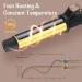 WeChip Rotating Curling Iron Automatic Hair Curler 1 1/4 Inch Ionic Self Curling Iron with Long Barrel Curling Wand for Waves with Extra Long Nano Titanium Barrel - Buy Online on GoSupps.com