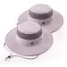 Buy The Friendly Swede UV Protection Sonnenhut - 2-Pack Safari & Fishing Hats for Men & Women | UPF 50 Gray with Neck Protection - Buy Online on GoSupps.com
