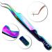 LLBA Professional Volume Lash Tweezer | Multi-Purpose Non-Slip Grip Tool for Classic & Volume Lashes (Galaxy) - Save Time & Perfect for Inner Corner Application - Buy Online on GoSupps.com
