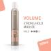 Wella EIMI Extra Volume Strong Hold Heat Protection Hair Styling Mousse 500ml - Professional Body & Volume Boosting Formula - Buy Online on GoSupps.com