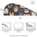 Super Absorbent Cartoon Dogs Hair Towel 2 Pack | Quick Dry Hair Turbans for Women & Girls - Perfect Hair Drying Solution - Buy Online on GoSupps.com