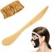 Qukaim DIY Mask Tool Facial Mask Spatula DIY Cream Mixing Stick Gold Beauty Salon Tool Set - Buy Online on GoSupps.com