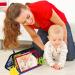 Buy Tyfyh Baby Mirror with Crackling Book | Foldable Black & White Contrast Toy | Best Learning Gift for Newborns - Buy Online on GoSupps.com