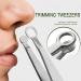 UNbit Nose Hair Trimmer Nose Hair Trimming Tweezers Nose Trimmer Tweezer Round Tip Perfect Steel Nose Hair Removal Trimming Nose Hair Removal Tweezers Trimmer - Buy Online on GoSupps.com