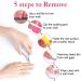 Anezus Gel Polish Remover Kit - 1045pcs Nail Clips, Wipes, Cuticle Pusher, Cutter, Buffer, Files - Acetone Acrylic Nail Removal Set - Buy Online on GoSupps.com