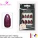 Bling Art Almond False Nails Fake Stiletto Gel Glitter Glossy Acrylic Long 24 Tips Glue (Sangria Gel) - Buy Online on GoSupps.com
