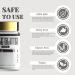 Annexual White Glitter Powder for Drinks - FDA-Certified Vegan Edible Glitter for Cocktails Cakes & More - Tasteless & Drinkable 15g - Buy Online on GoSupps.com