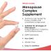 Menopause Supplements with Turmeric, Ashwagandha, Maca - 120 Tablets - Supports All Stages of Menopause - Buy Online on GoSupps.com