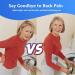 Back Support Belt for Lower Back Pain Relief - Adjustable Lumbar Brace for Men & Women | Breathable Anti-Skid Design for Sciatica & Herniated Disc (Waist 30-35 - Buy Online on GoSupps.com