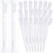 200 Pack Individually Wrapped Disposable Toothbrush Bulk Single Use Toothbrush Travel Toothbrushes Disposable Soft Bristle Adult Toothbrush Manual Tooth Brush for Women Men Hotels Guest Rooms White
