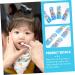 Minkissy 4-Piece Manual Toothbrush Set for Babies | Soft Fur Dental Care Products for Children - Buy Online on GoSupps.com