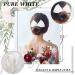 4 Piece Deft Hair Bun Maker Set - Black, White, Khaki, Pink Fabric French Hairstyle - Buy Online on GoSupps.com