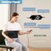 Infrared Red Light Therapy Belt for Body Pain Relief - Wearable Deep Therapy Wrap with Timer for Women - Best Gift (Black) - Buy Online on GoSupps.com