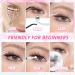 DIY Individual Lash Extension Kit - Fluffy Mink Fox Eye Lashes - Natural Look - 80pcs 10pairs - X-Cluster Lashes Kit 8-16MM - Buy Online on GoSupps.com