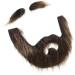 Hemoton 2 Sets Beard Dress up Fake Beard Realistic Beard Christmas Santa Claus Beard Fake Whiskers Plush 20.00X13.00X0.50CMx2pcs Multix2pcs - Buy Online on GoSupps.com
