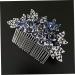 Beaupretty Accessories dark blue hair comb girls hair accessory wedding headpiece flower girl headpieces for wedding combs bridesmaid European and American accessories Comb - Buy Online on GoSupps.com