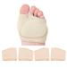 Metatarsal Pads for Man and Women 2 Pairs Ball of Foot Cushion Fabric Soft Socks for Supports Feet Pain Relief Gel Sleeves Cushions Pad - M (Women 9-11 Men 7.5-9.5)