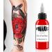  DLDN01 Red Tattoo Ink - The Latest Permanent Body Colour - Classic Red - 120ml - Buy Online on GoSupps.com