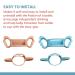Botabee Wide-Neck Baby Bottle Handle - Set of 2 Blue & Pink - Silicone Sippy Cup Grip for Easy Transition to Self-Feeding - Buy Online on GoSupps.com
