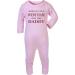 West Ham Fan Baby Sleepsuit | 100% Combed Cotton | 0-3 Months Pink - Buy Online on GoSupps.com